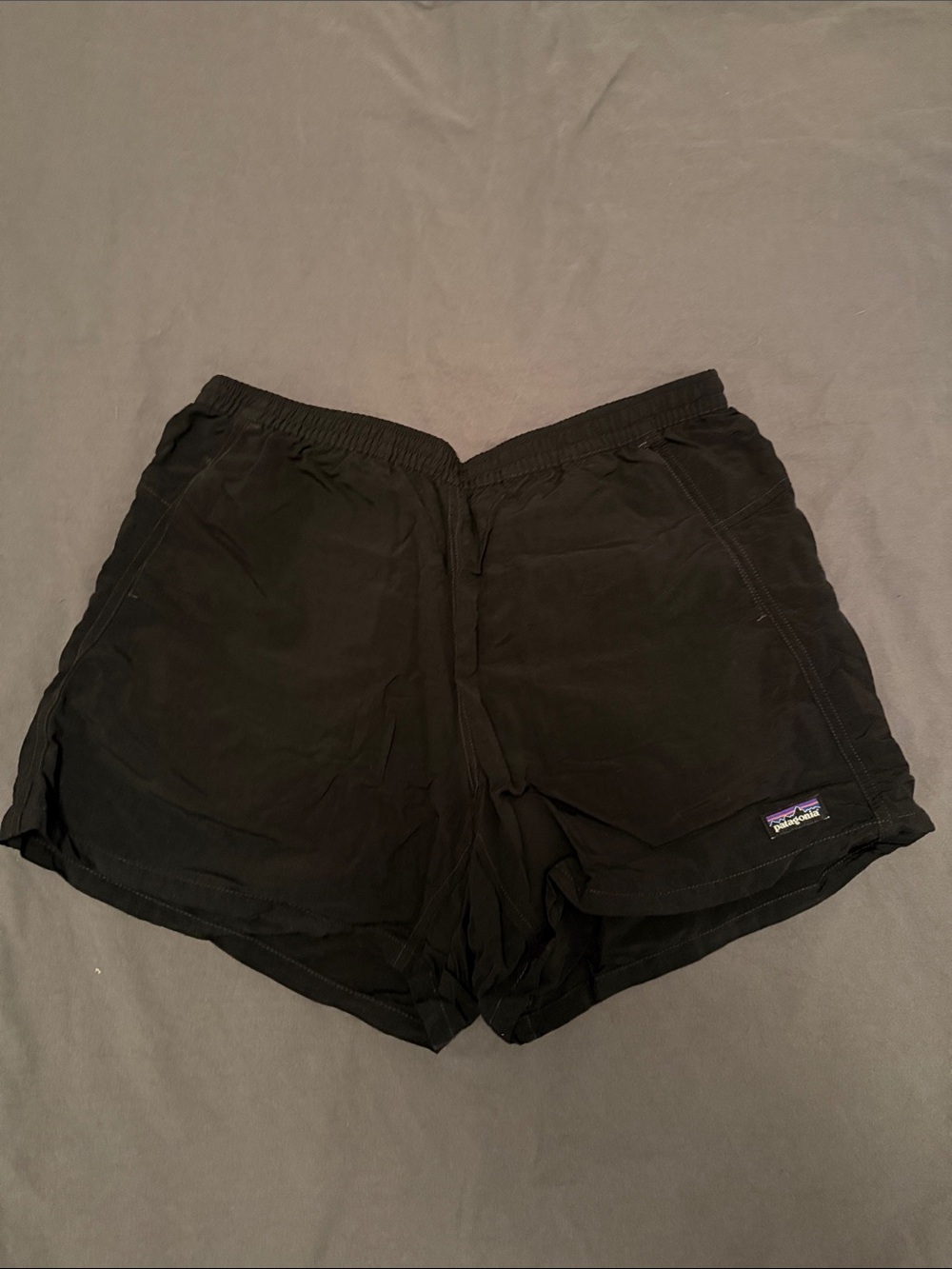 Patagonia Women's Black Athletic Running Shorts